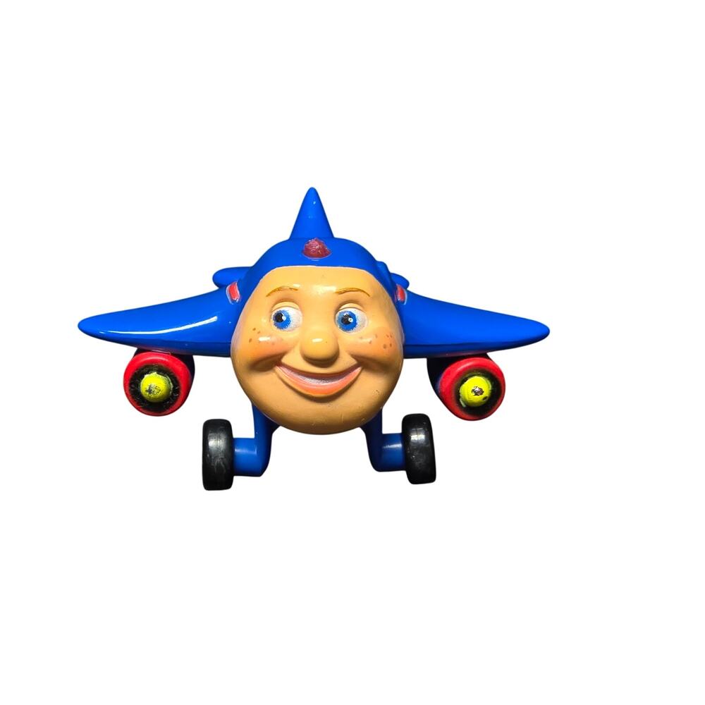Vintage 2003 Jay Jay The Jet Plane Figure Toy Island PBS Kids